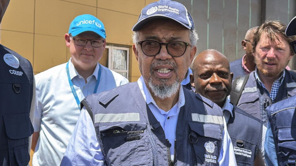'We are here to help': WHO chief visits epicentre of Ebola outbreak in DR Congo