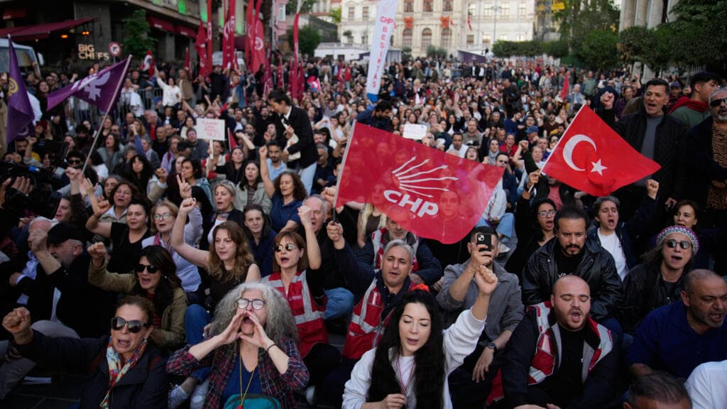 Turkey enters political unknown after police raid opposition party headquarters
